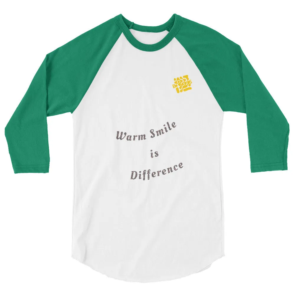 3/4 sleeve raglan shirt