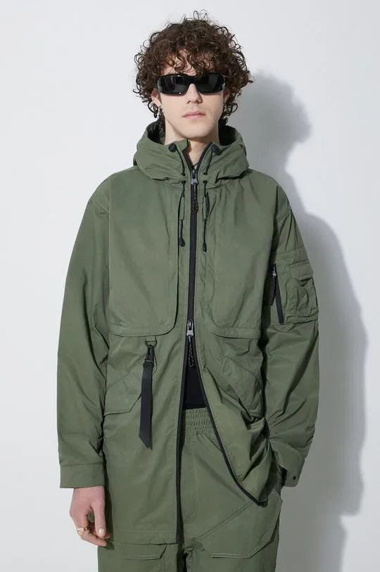 Alpha Industries jacket Utility Fishtail UV men's green color 146117UV