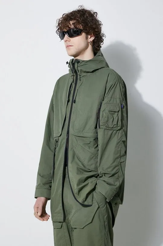 Alpha Industries jacket Utility Fishtail UV men's green color 146117UV