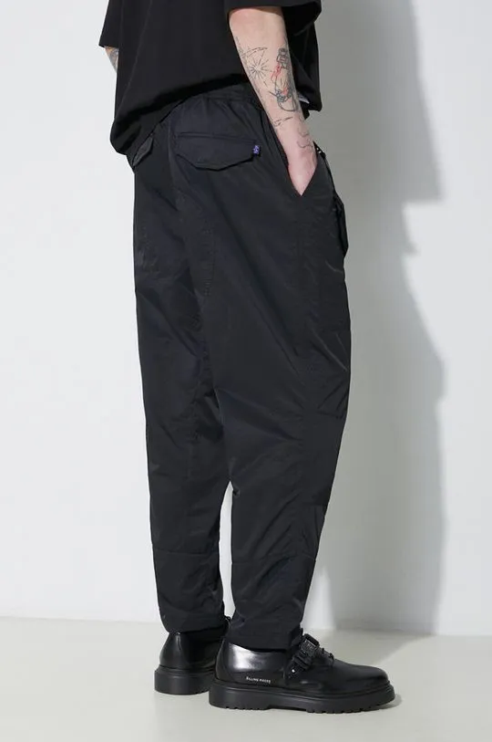 Alpha Industries trousers Utility UV men's black color 146206UV