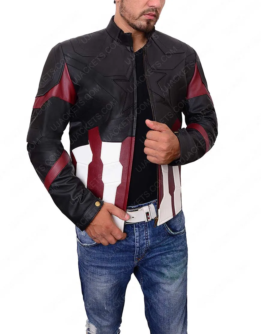 America: Infinity War Captain America Jacket - Ujackets