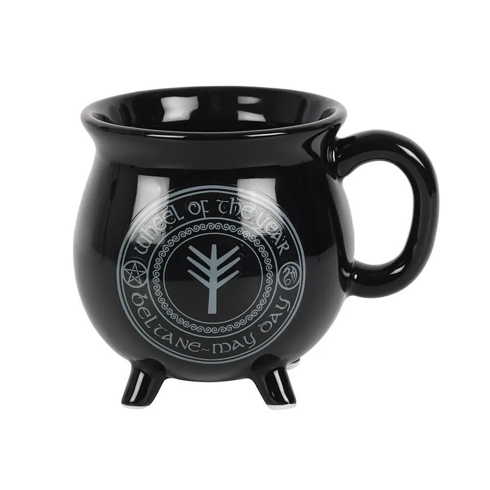 Beltane Dragon Color Changing Cauldron Mug