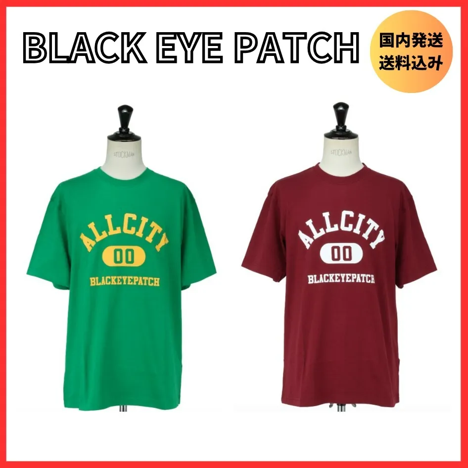 BlackEyePatch  |Unisex Street Style Cotton Logo Skater Style T-Shirts