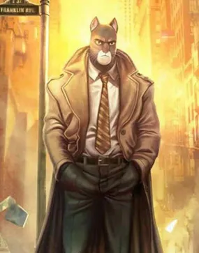 Blacksad Under the Skin John Coat | Video Game Coat | 405 OFF