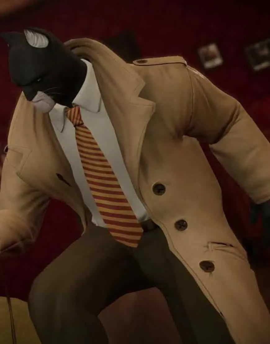 Blacksad Under the Skin John Coat | Video Game Coat | 405 OFF