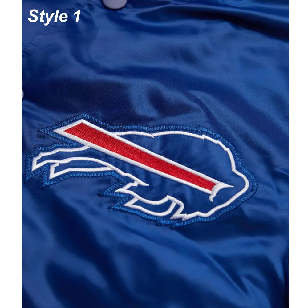 Bomber Buffalo Bills Royal Blue Jacket