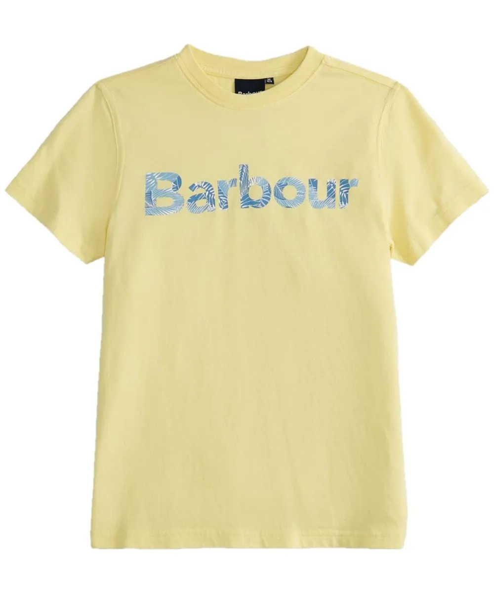 Boy's Barbour Cornwall Short Sleeve Crew Neck Cotton T-Shirt, 10-15yrs