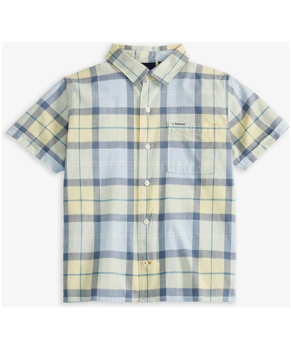 Boy's Barbour Gordon Short Sleeve Summer Fit Cotton Shirt, 10-15yrs