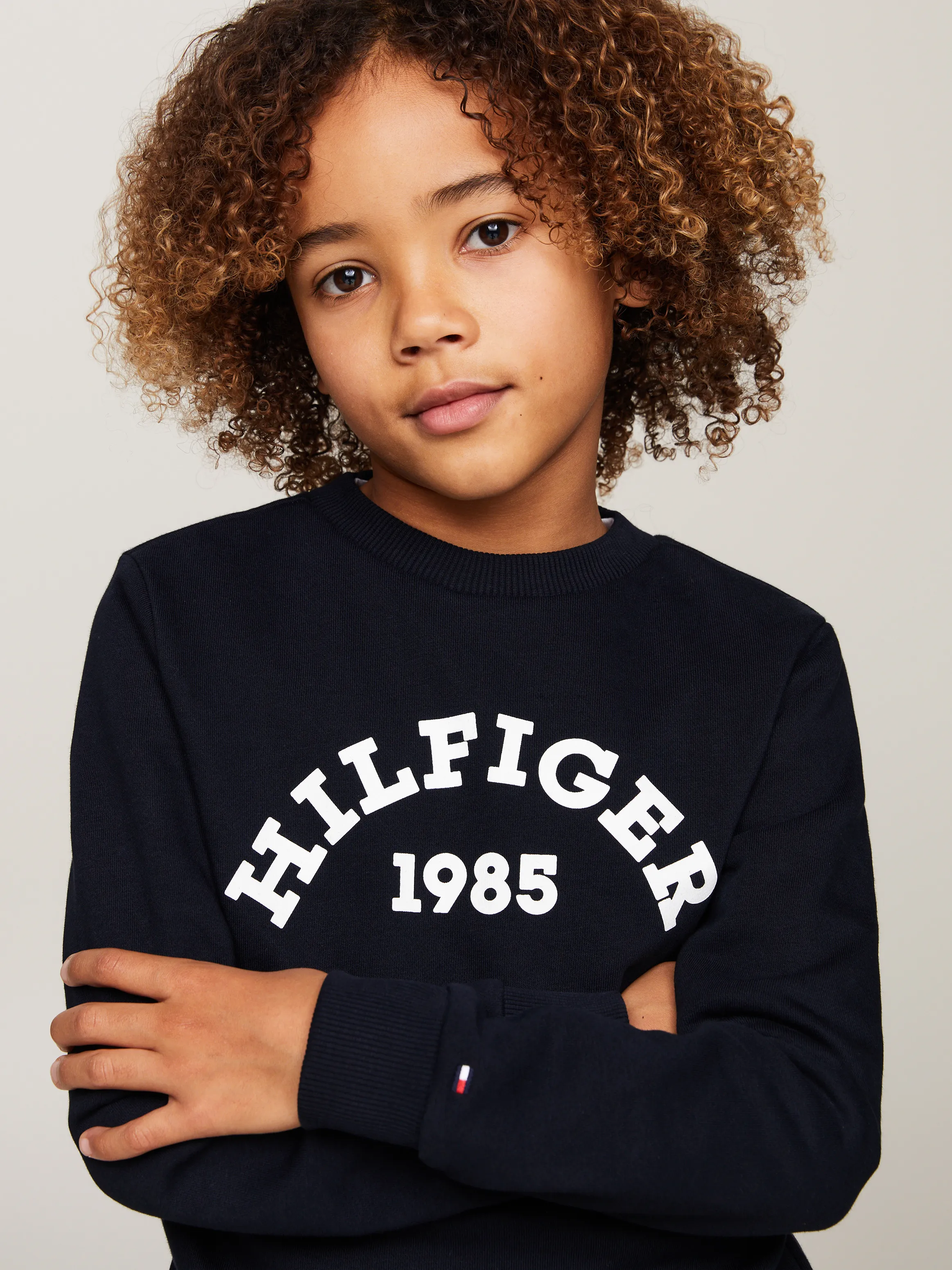 Boys 3-7 Hilfiger Monotype 1985 Collection Sweatshirt | Sweatshirts & Hoodies | Tommy Kids