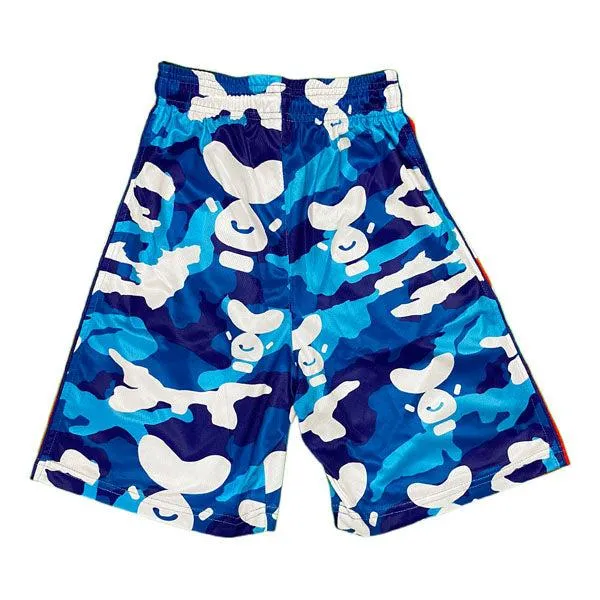 Boys Flowing Ape Camo Short