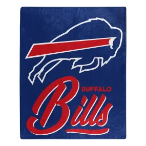 Buffalo Bills 50 x 60 Signature Royal Plush Throw Blanket