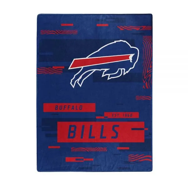 Buffalo Bills 60 x 80 Digitize Royal Plush Blanket