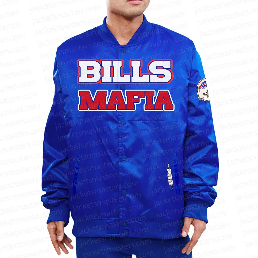 Buffalo Bills Mafia Royal Blue Jacket