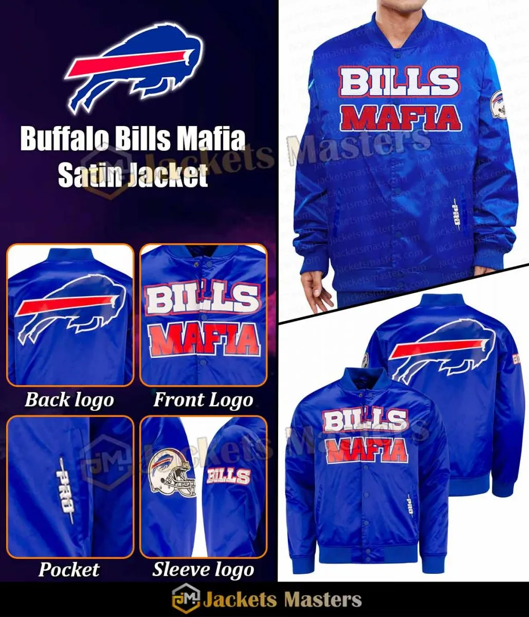 Buffalo Bills Mafia Royal Blue Jacket