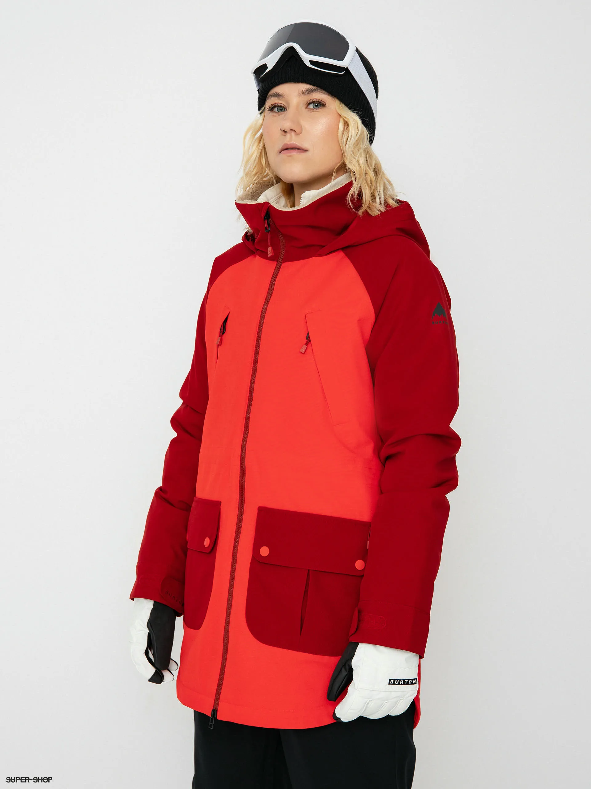 Burton Prowess Snowboard jacket Wmn (tomato/sun dried tomato)