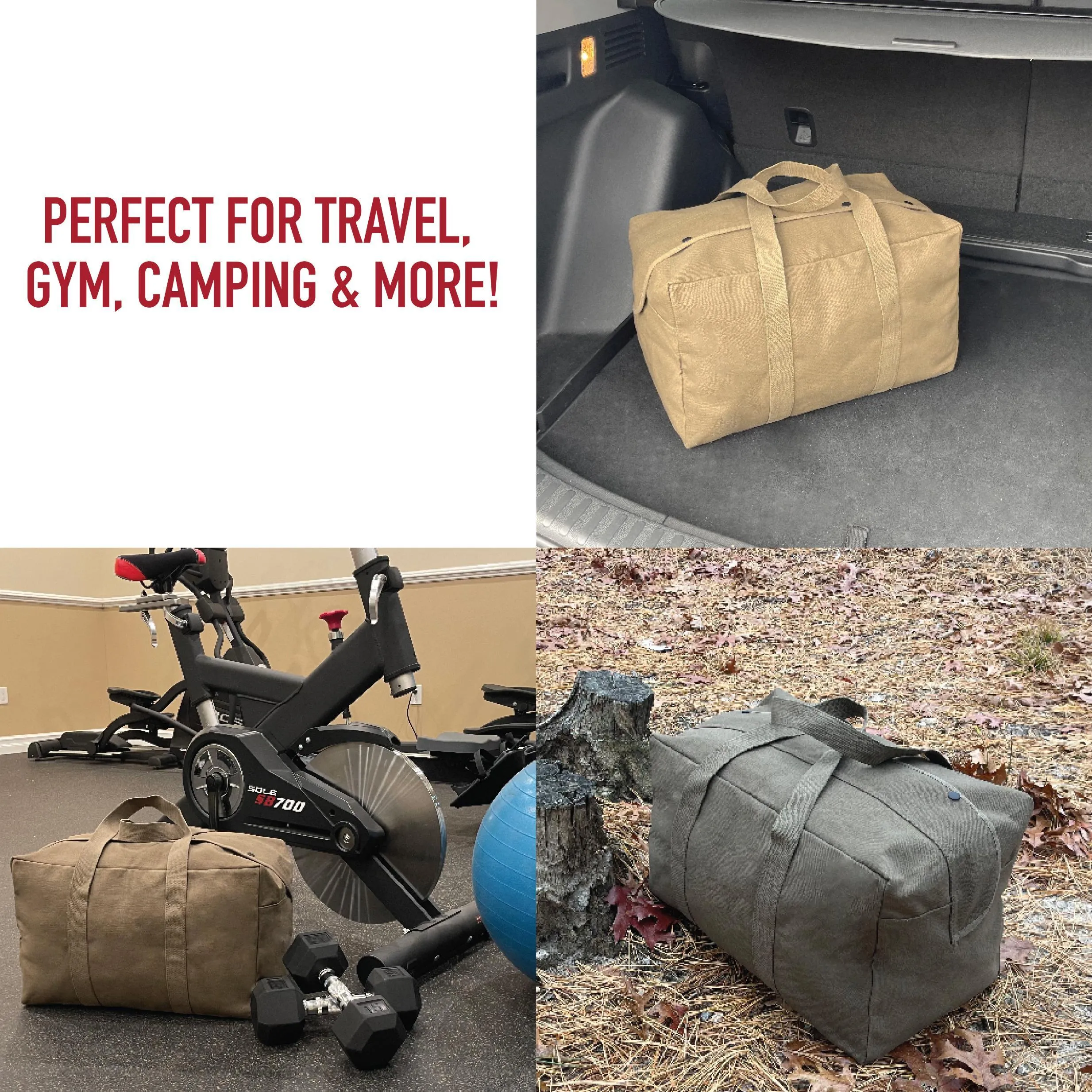 Canvas Parachute Cargo Bag