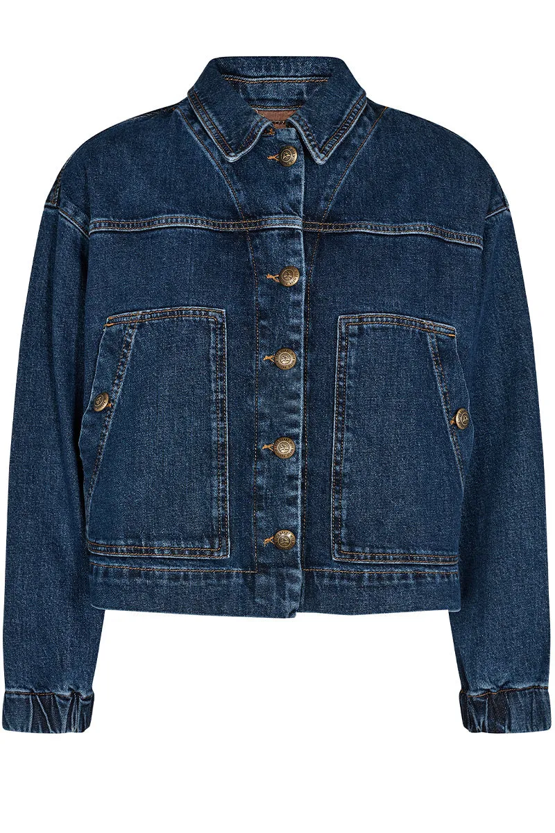 Carrish Denim Jacket | Blue | Jakke fra Mos Mosh