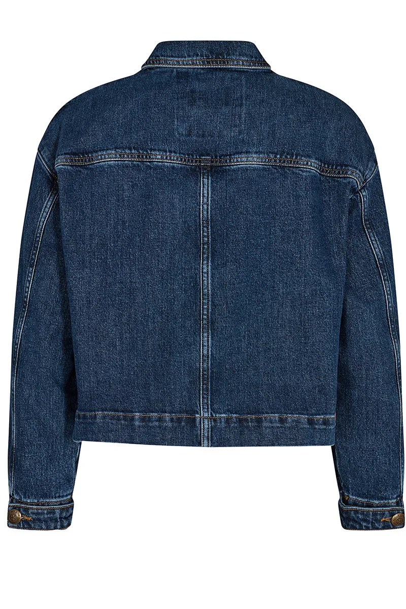 Carrish Denim Jacket | Blue | Jakke fra Mos Mosh