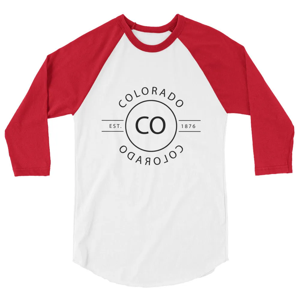 Colorado - 3/4 Sleeve Raglan Shirt - Reflections