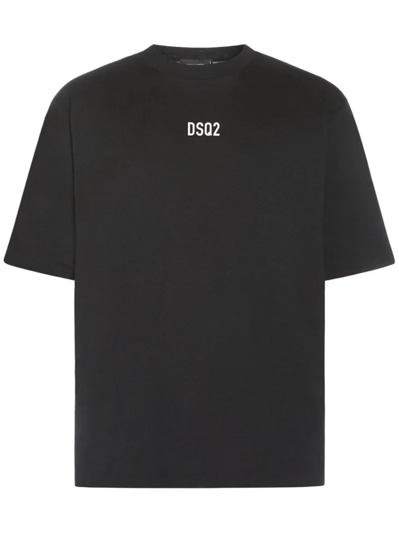 D SQUARED2  |Cotton Short Sleeves Logo Luxury T-Shirts