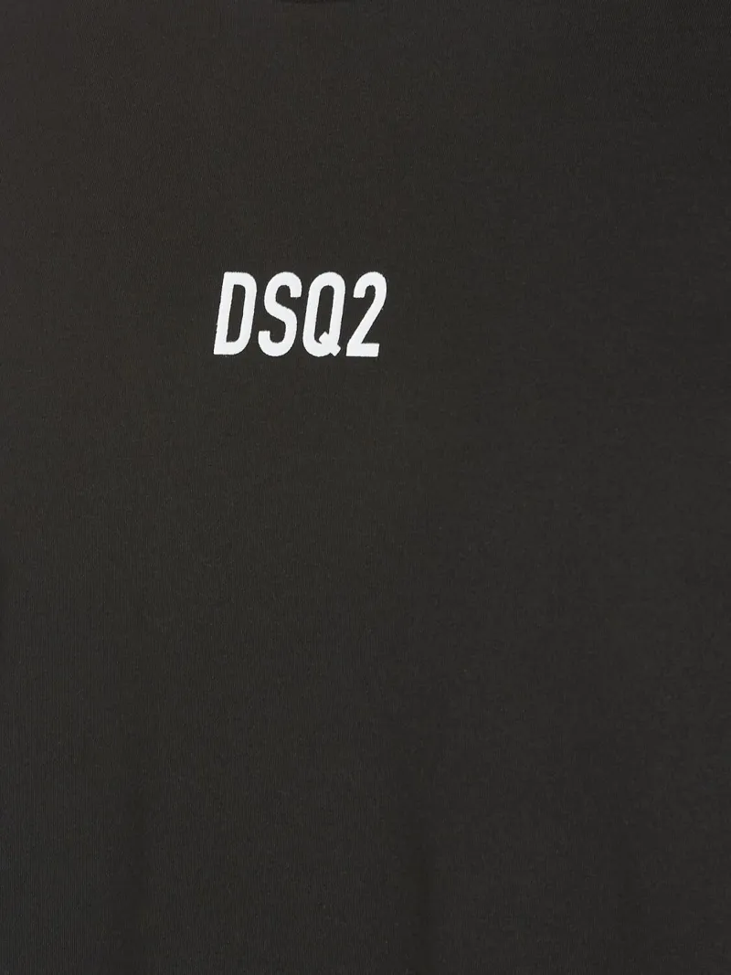 D SQUARED2  |Cotton Short Sleeves Logo Luxury T-Shirts