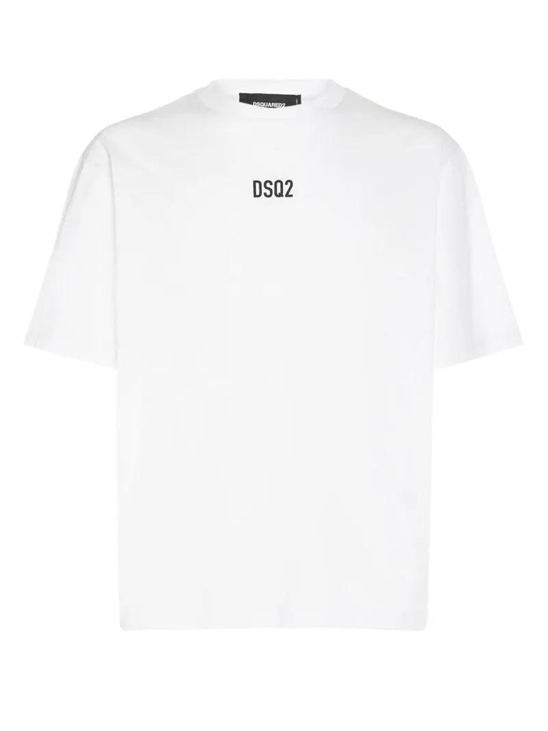 D SQUARED2  |Cotton Short Sleeves Logo Luxury T-Shirts