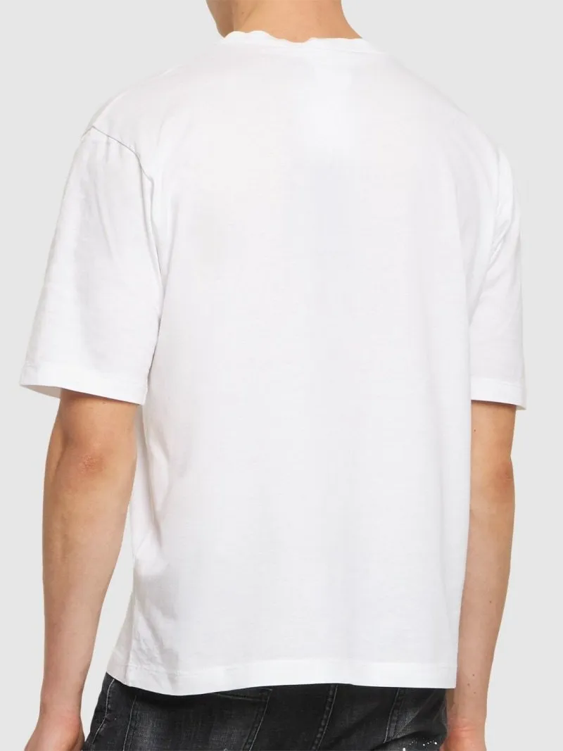 D SQUARED2  |Cotton Short Sleeves Logo Luxury T-Shirts