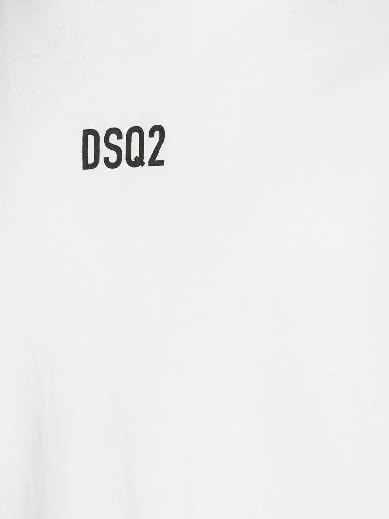 D SQUARED2  |Cotton Short Sleeves Logo Luxury T-Shirts