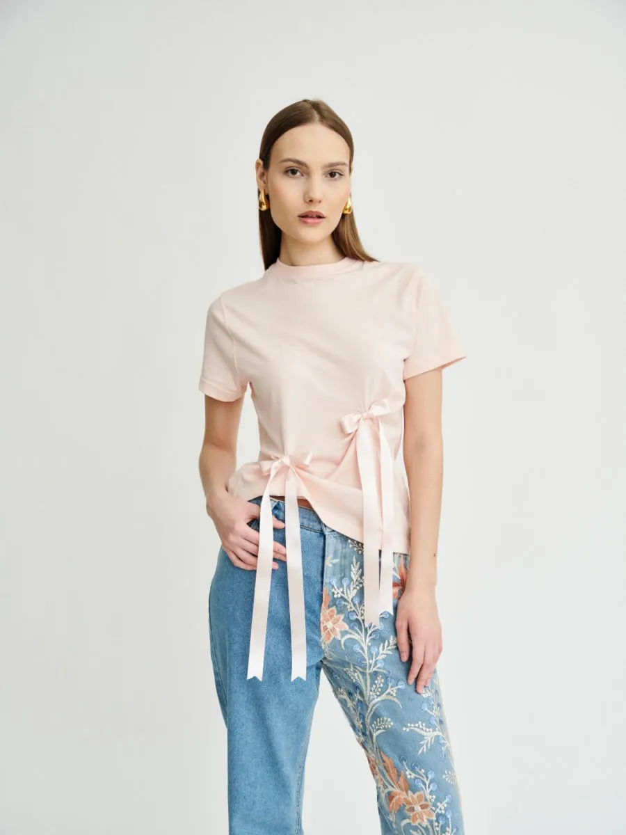 Delia Floral Embroidered Jeans