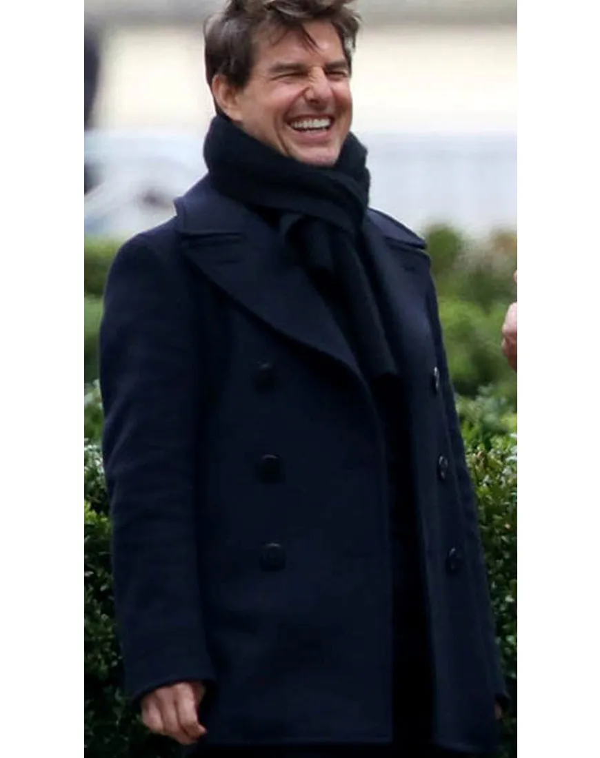 Ethan Hunt Mission Impossible 6 Tom Cruise Wool Coat - Ujackets