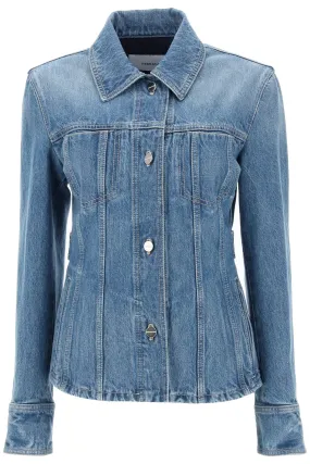 FERRAGAMO Vintage Blue Denim Jacket for Women - Classic Style and Wearability - Size 40