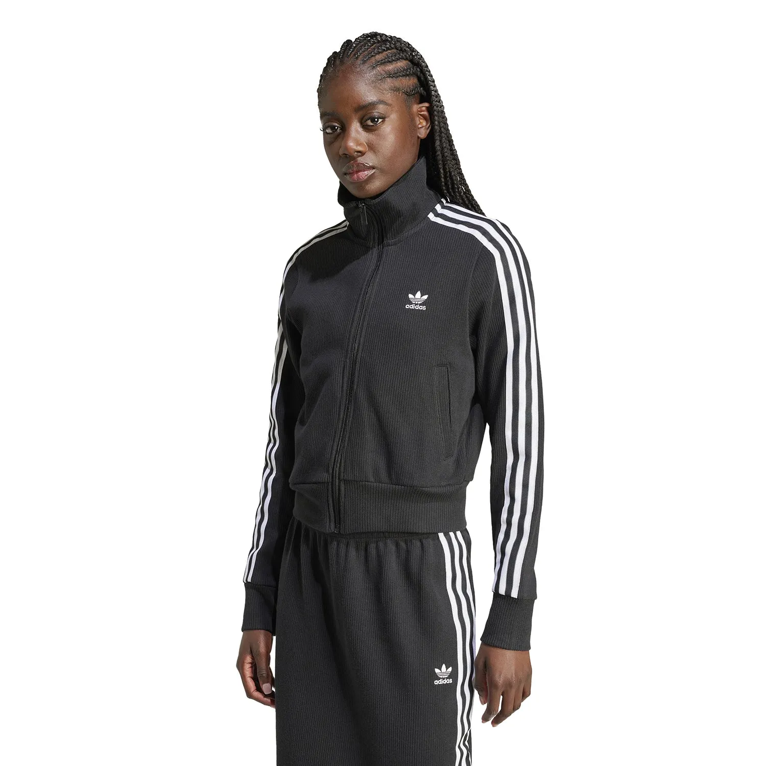 Firebird Knitted Pinstipe Track Jacket - Womens