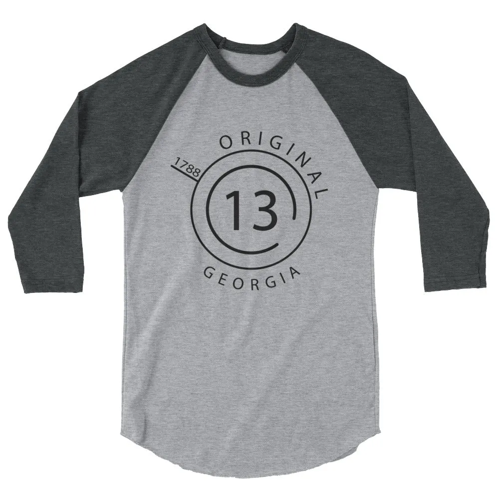 Georgia - 3/4 Sleeve Raglan Shirt - Original 13