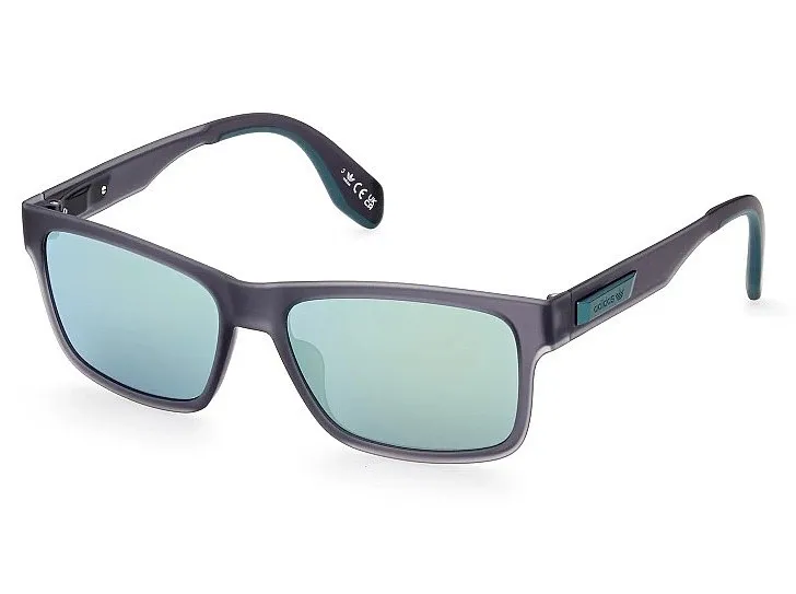 glasses adidas Originals OR0067 - 20Q/Grey/Green Mirror - men´s