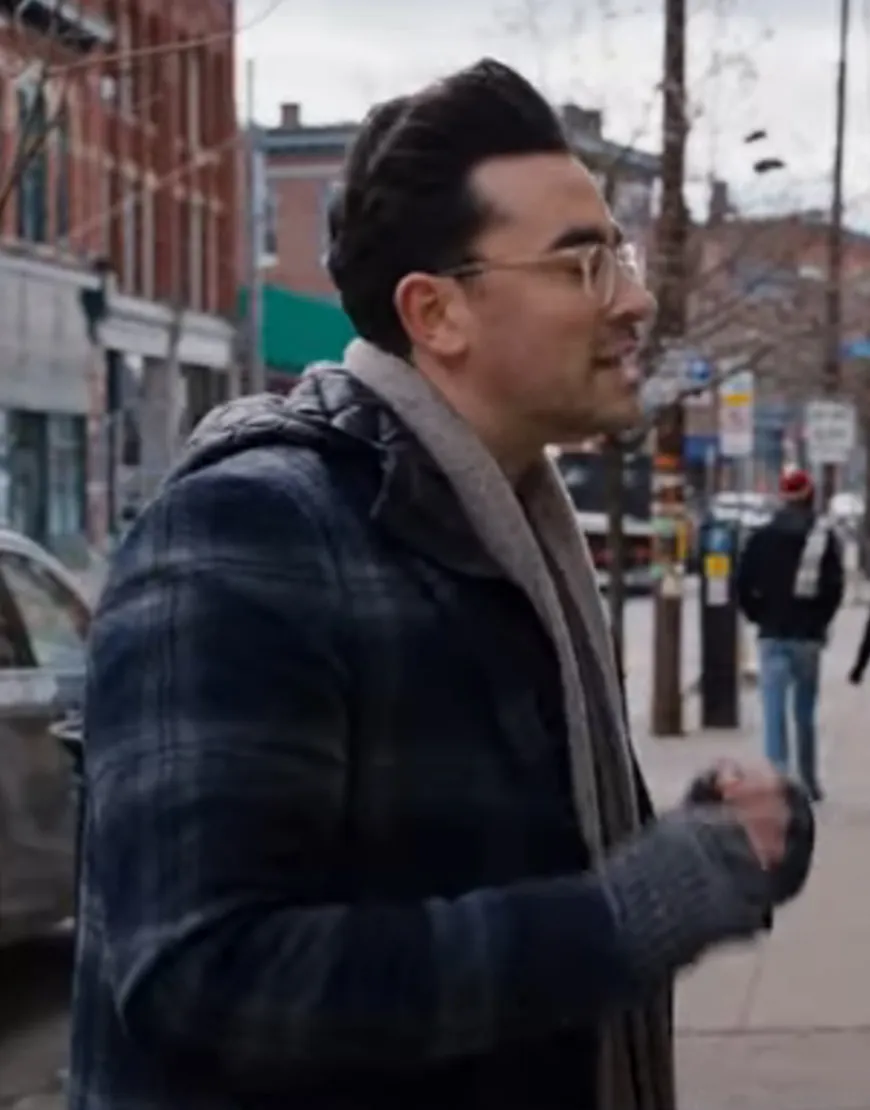 Happiest Season Dan Levy Coat | John Checked Coat - Ujackets