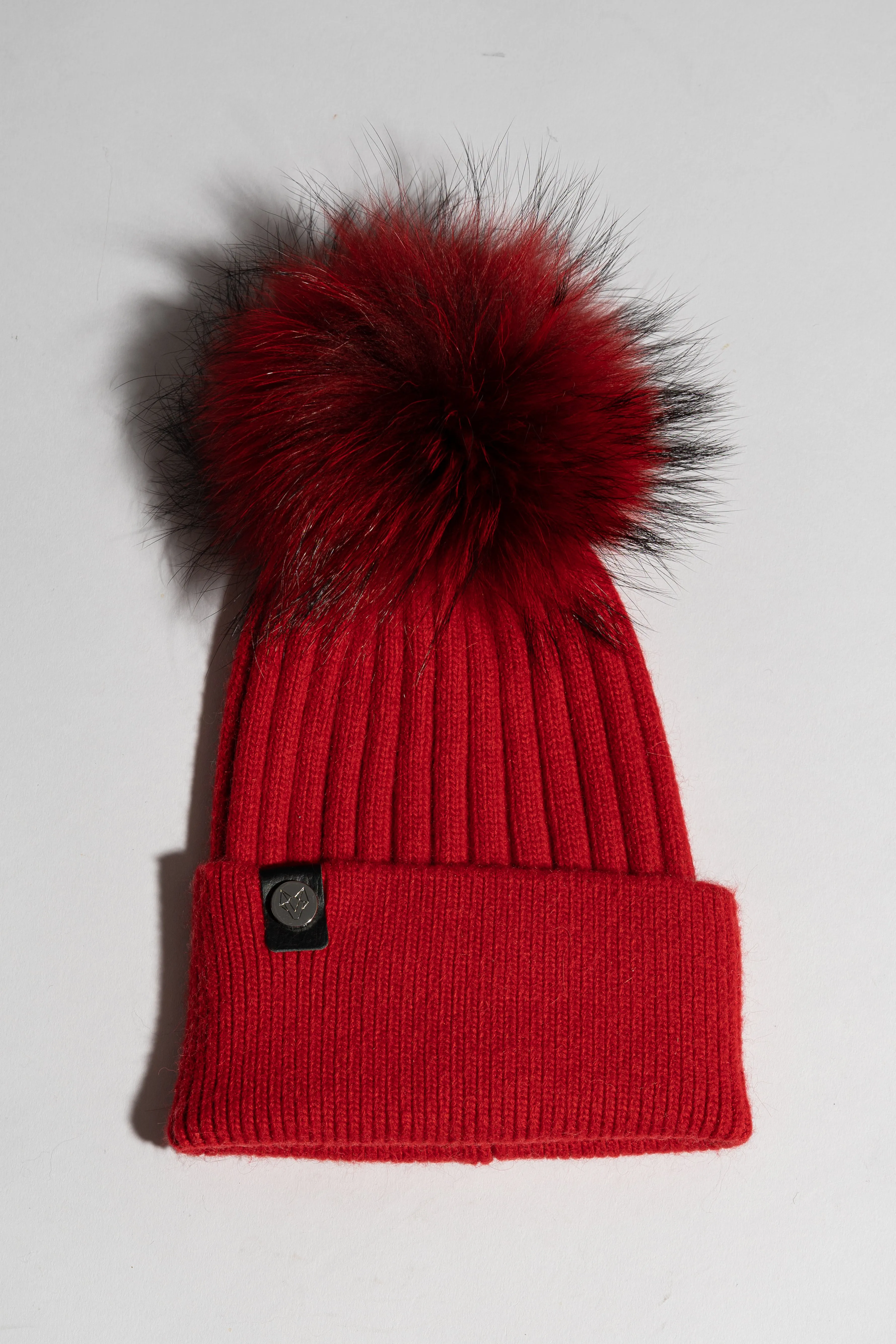 Harley Pom Pom Hat - Red