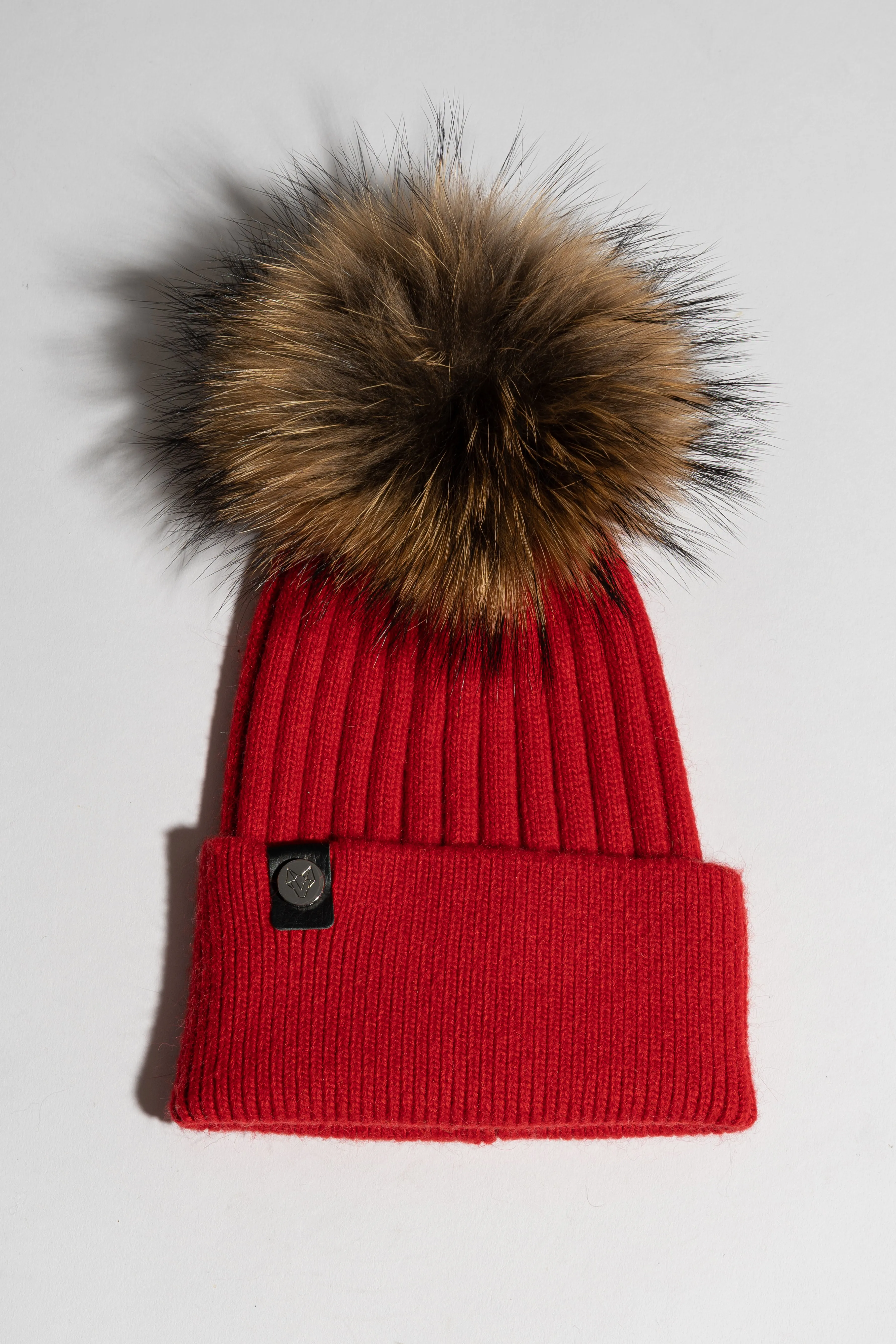 Harley Pom Pom Hat - Red