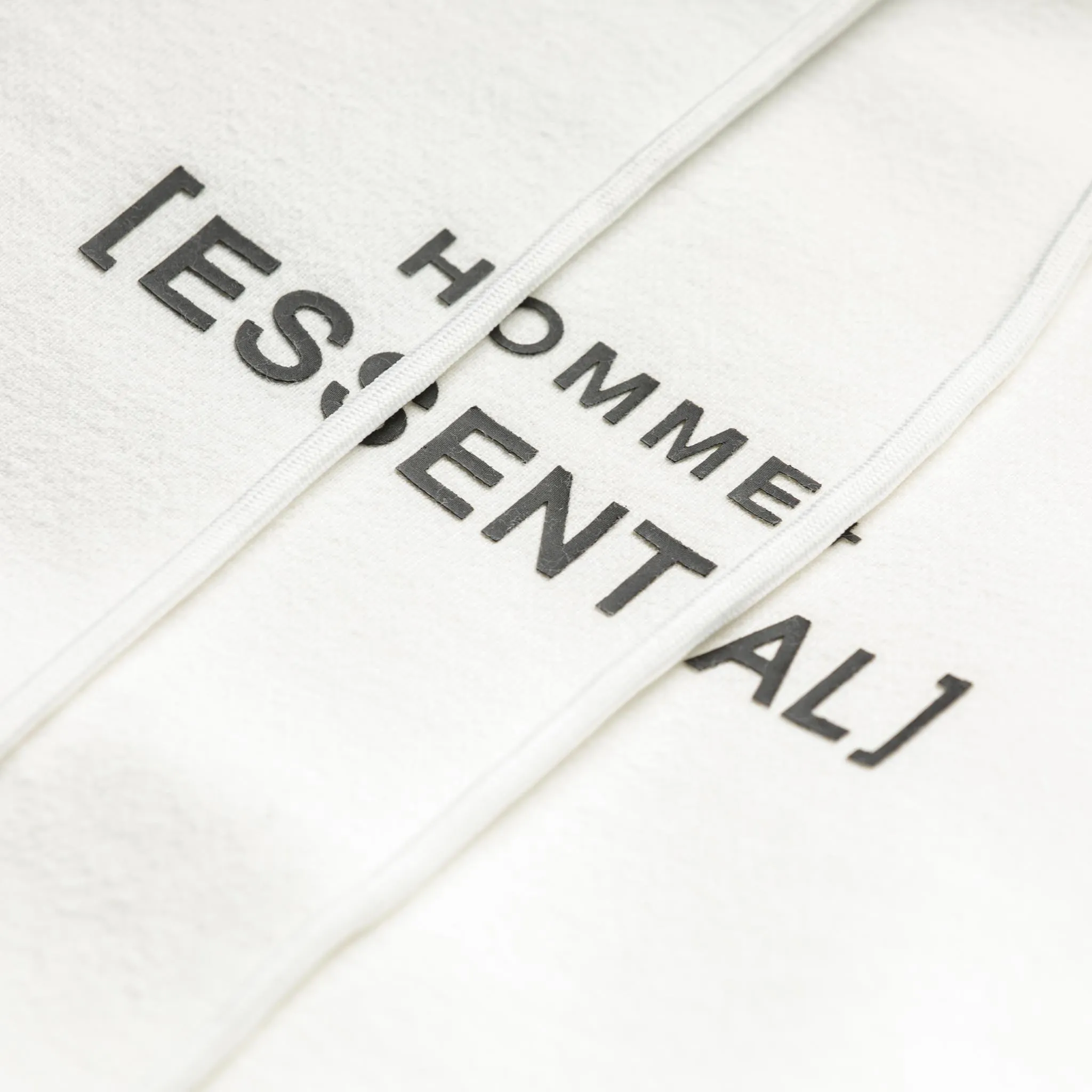 HOMME+ 'ESSENTIAL' Hoodie White