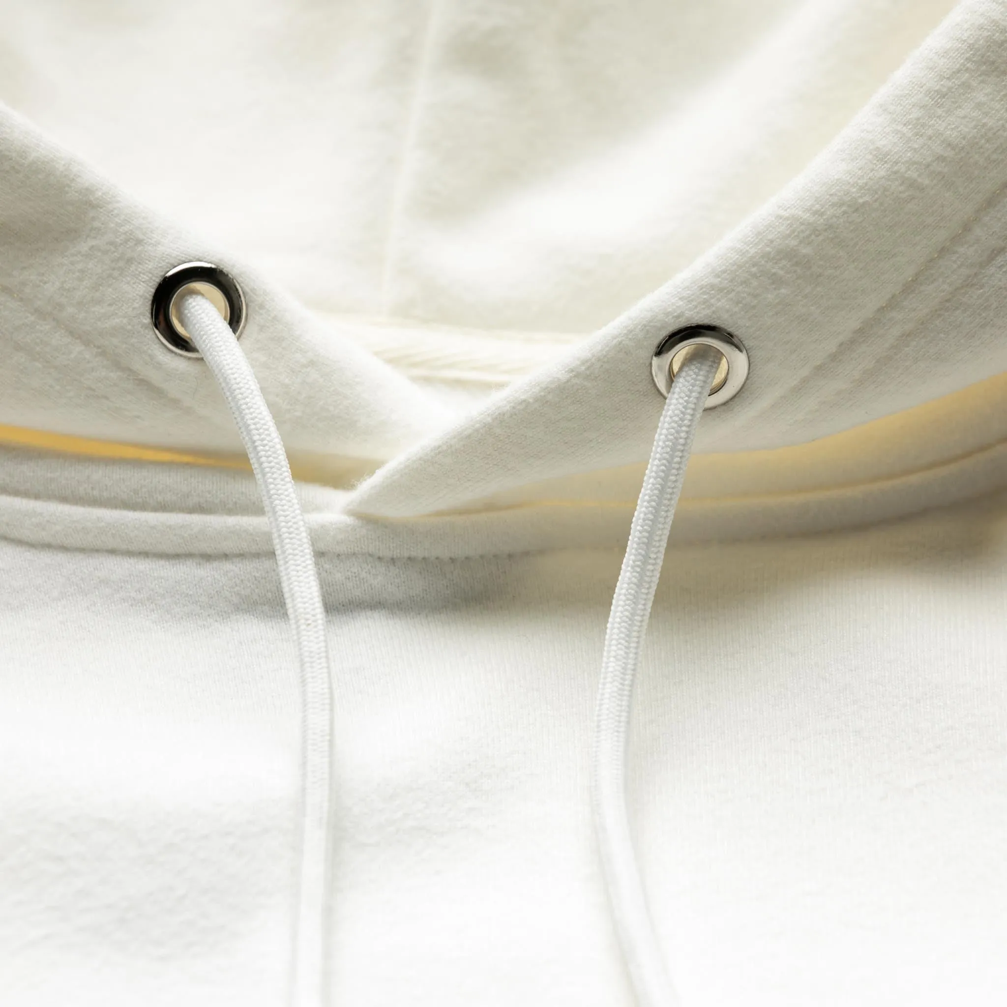 HOMME+ 'ESSENTIAL' Hoodie White