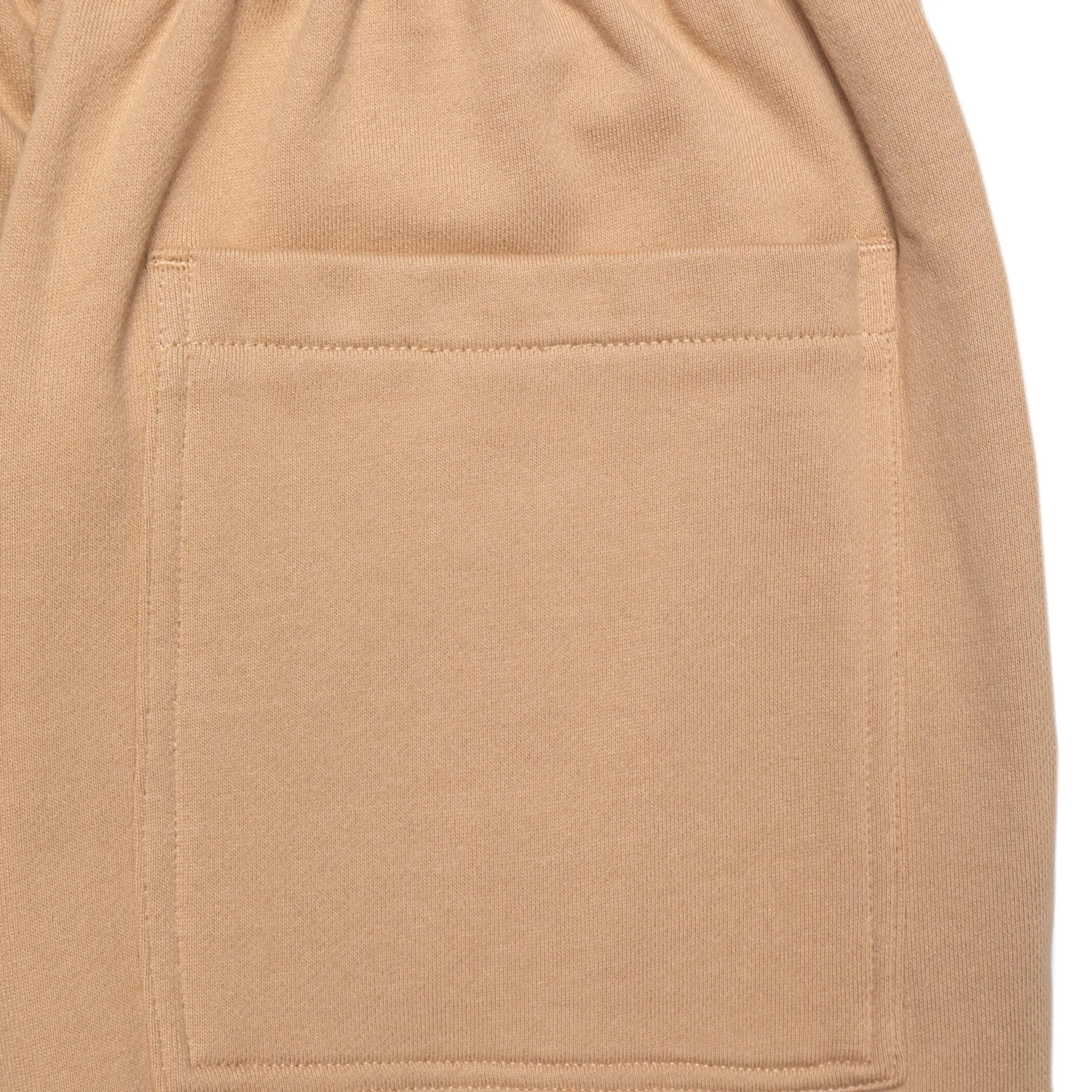 HOMME+ Rubber Patch Jogger Caramel