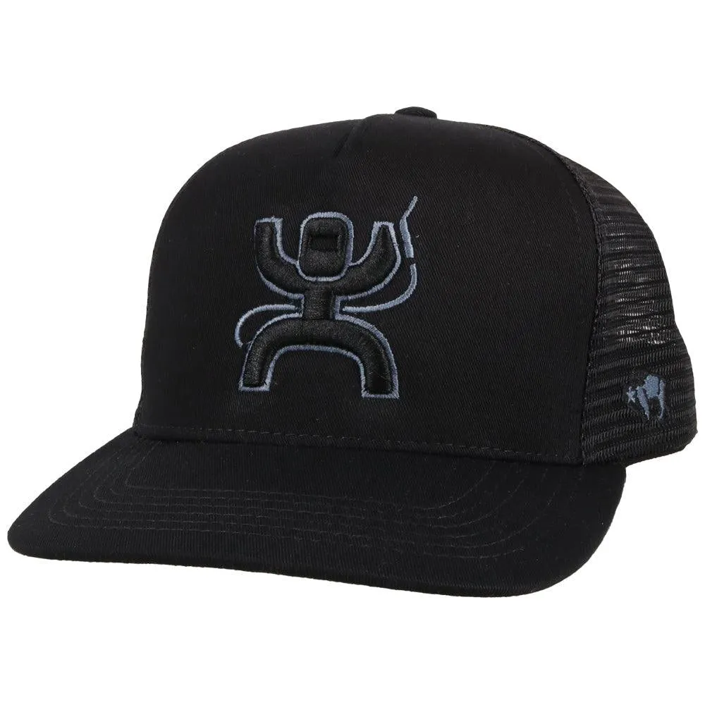 HOOEY ARC BLACK - AMERICAN MADE HAT