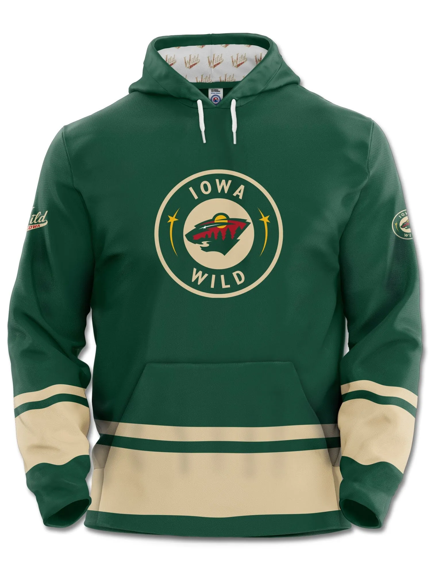 Iowa Wild Hockey Hoodie