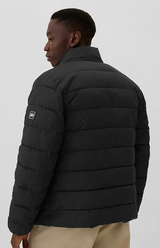 jacket GAP Logo Puffer - True Black V2 - men´s