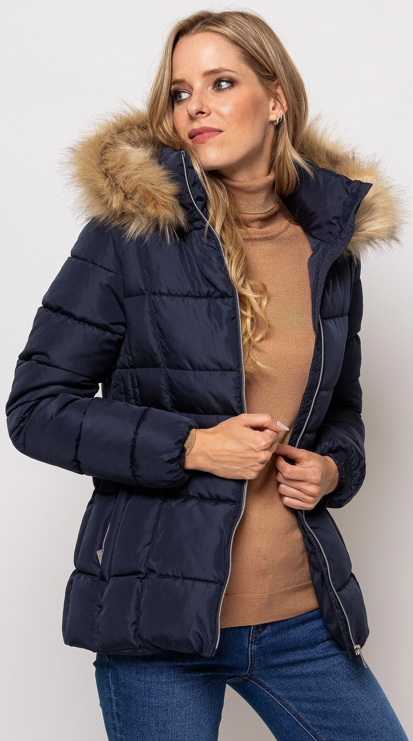 jacket Heavy Tools Nabby23 - Navy - women´s