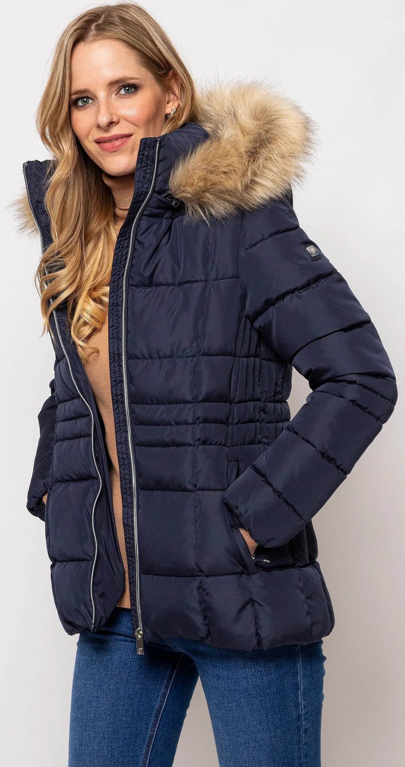 jacket Heavy Tools Nabby23 - Navy - women´s