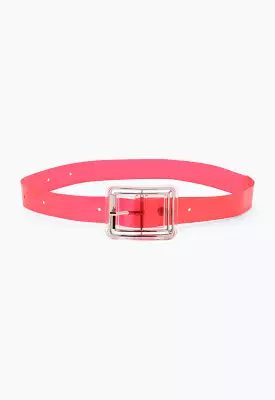 Jelly Transparent Waist Belt