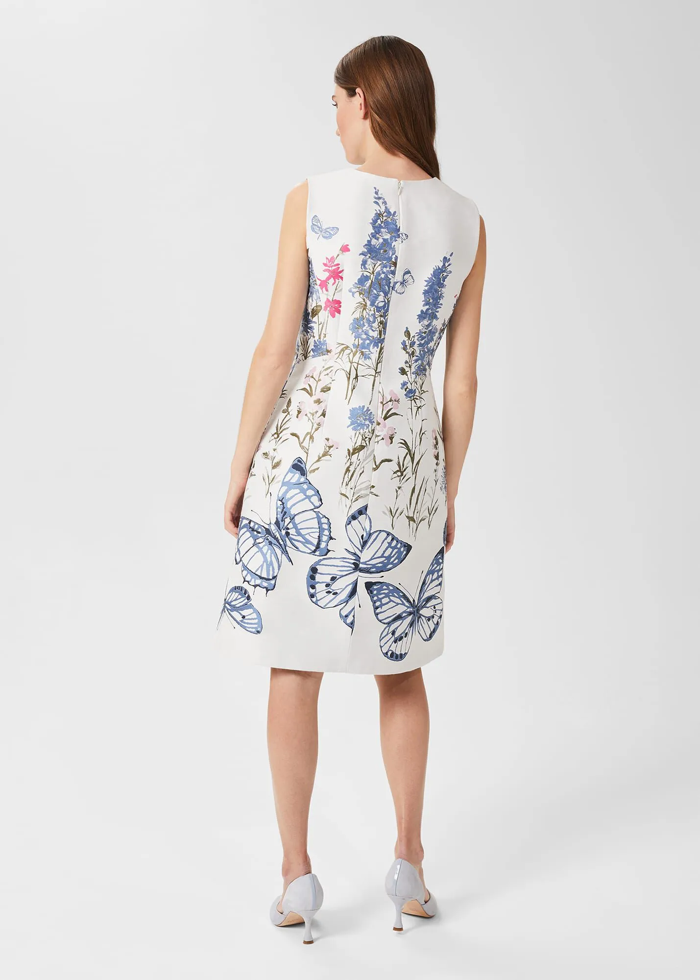 Jennifer Floral Jaquard Dress 