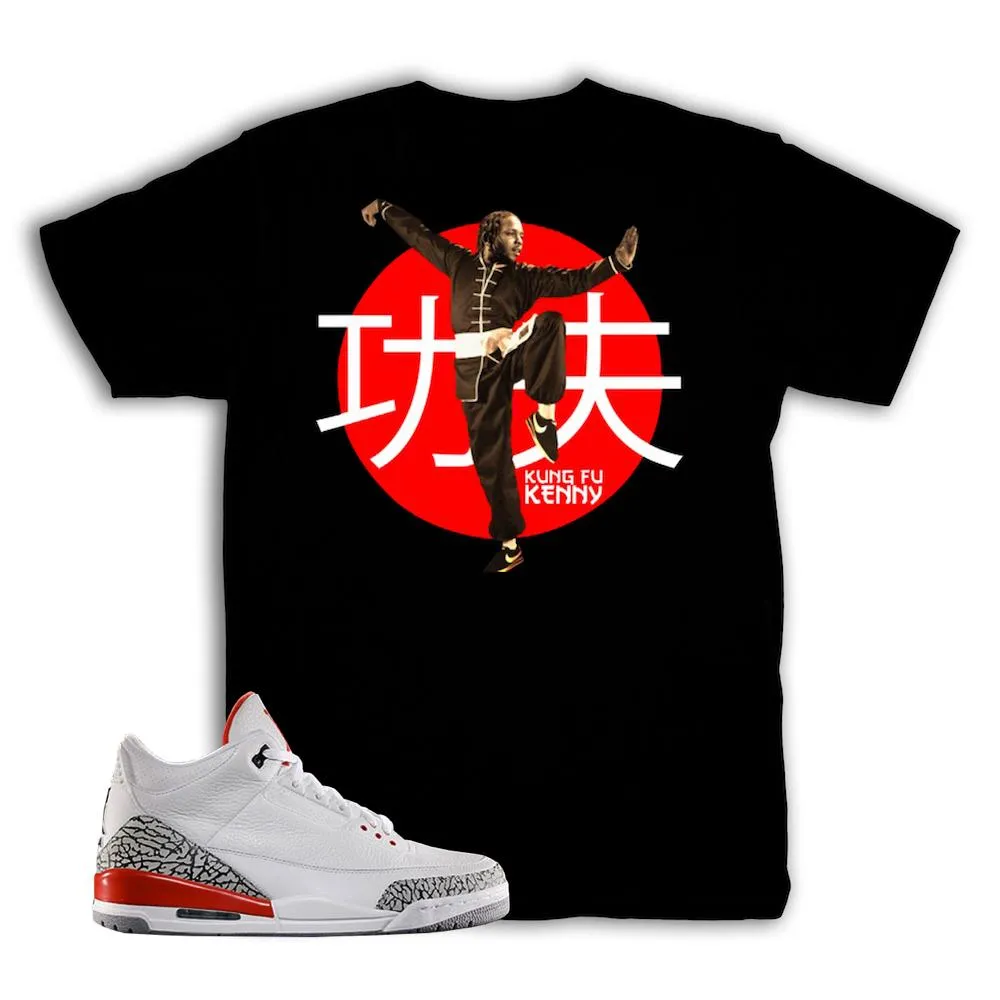 Jordan 3 Katrina Kung Fu Kenny Shirt