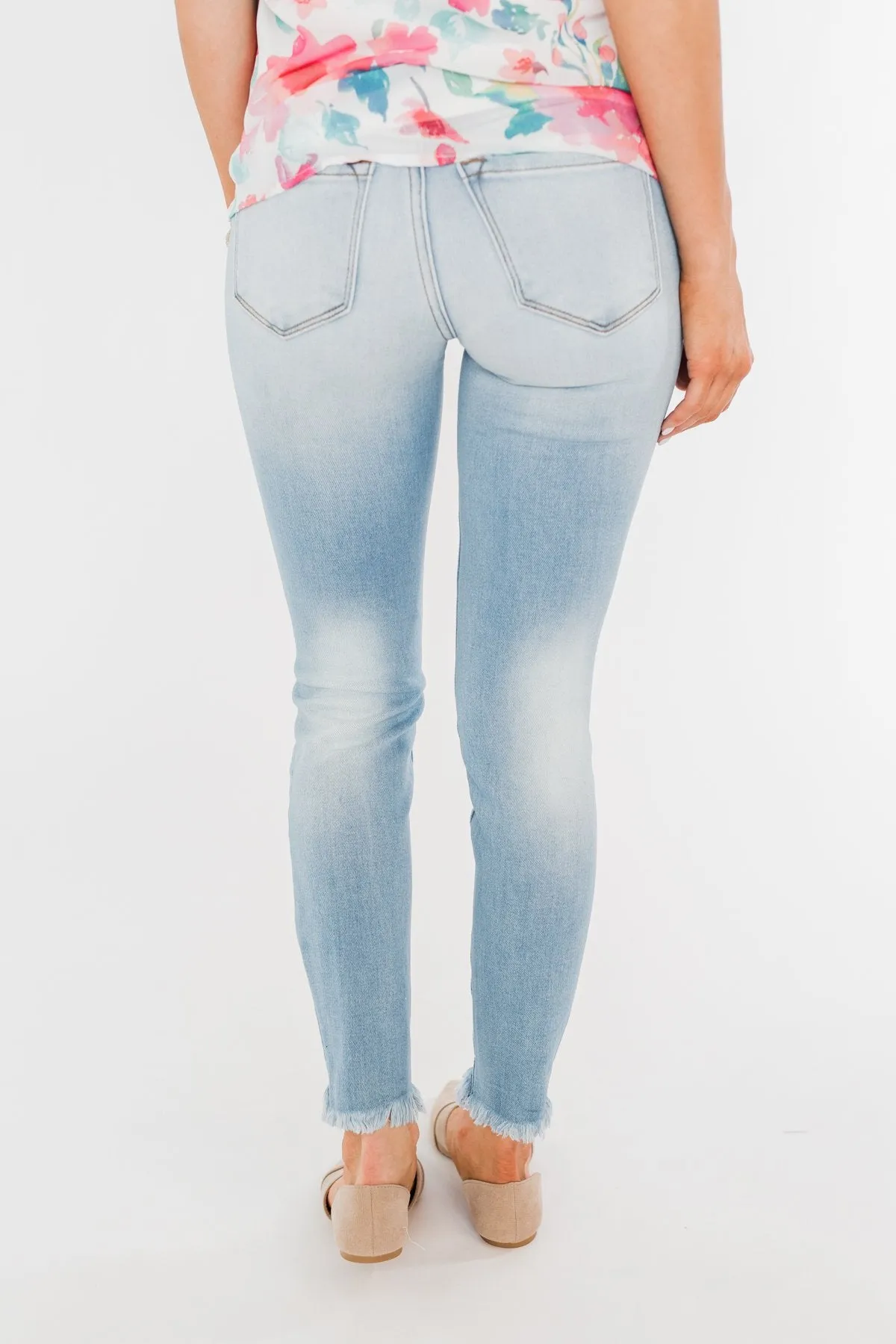 KanCan Distressed Skinny Jeans- Georgia Wash