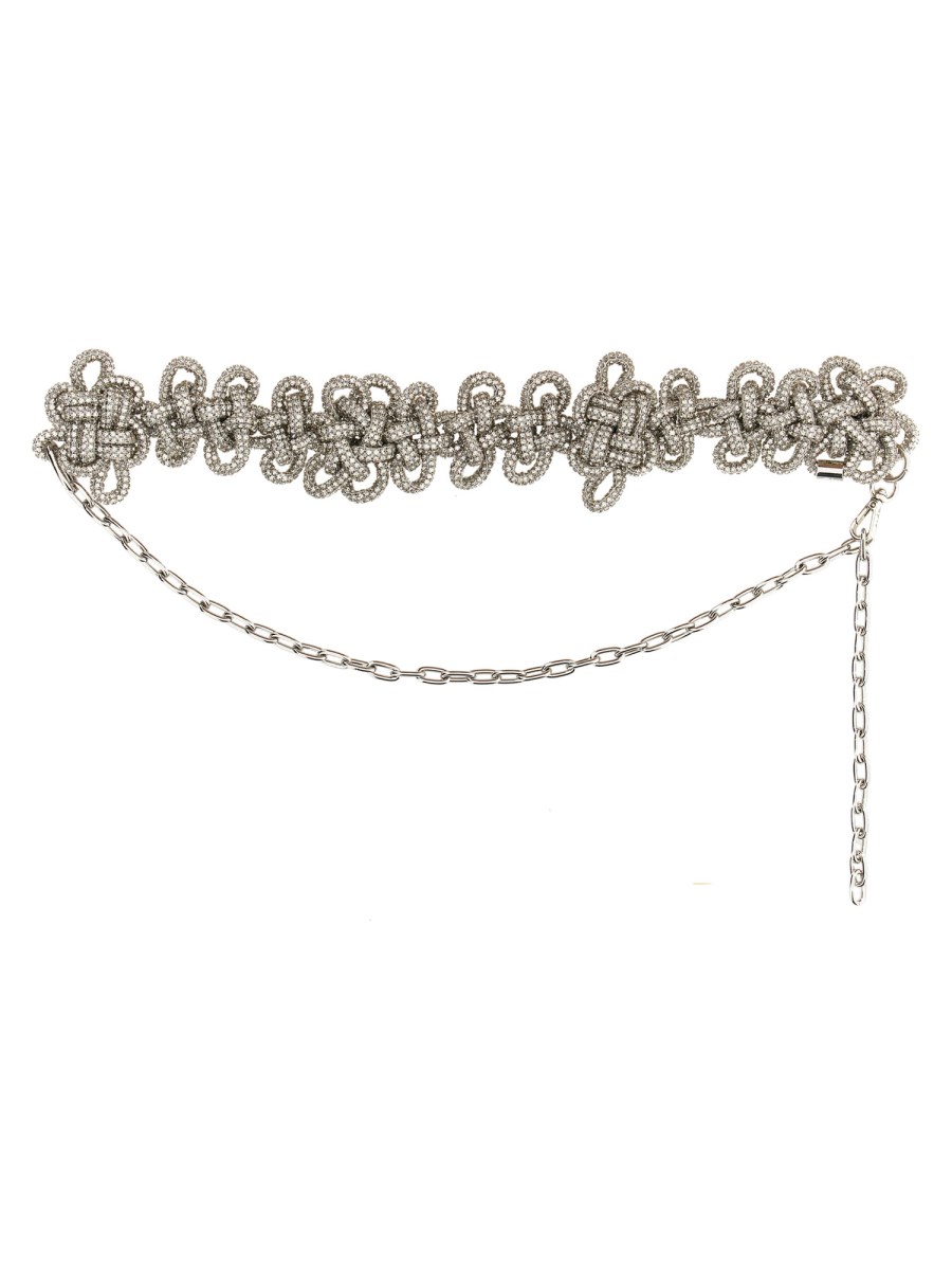 KARA    CRYSTAL KNOT BELT